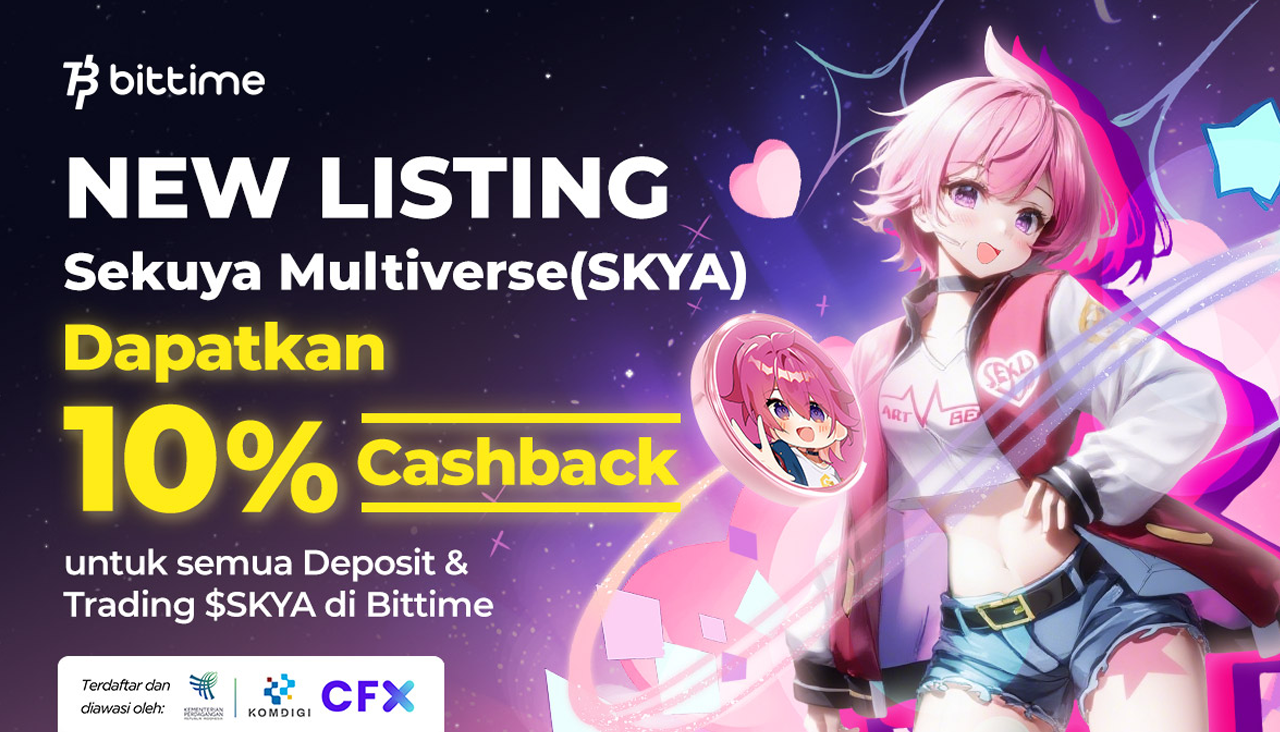 SKYA Now Listed on Bittime | Sekuya