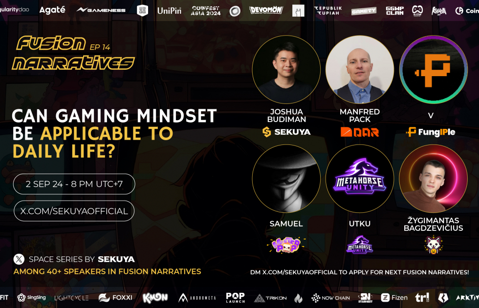 Sekuya Fusion Narrative Ep.14: Can Gaming Mindset be Applicable to ...